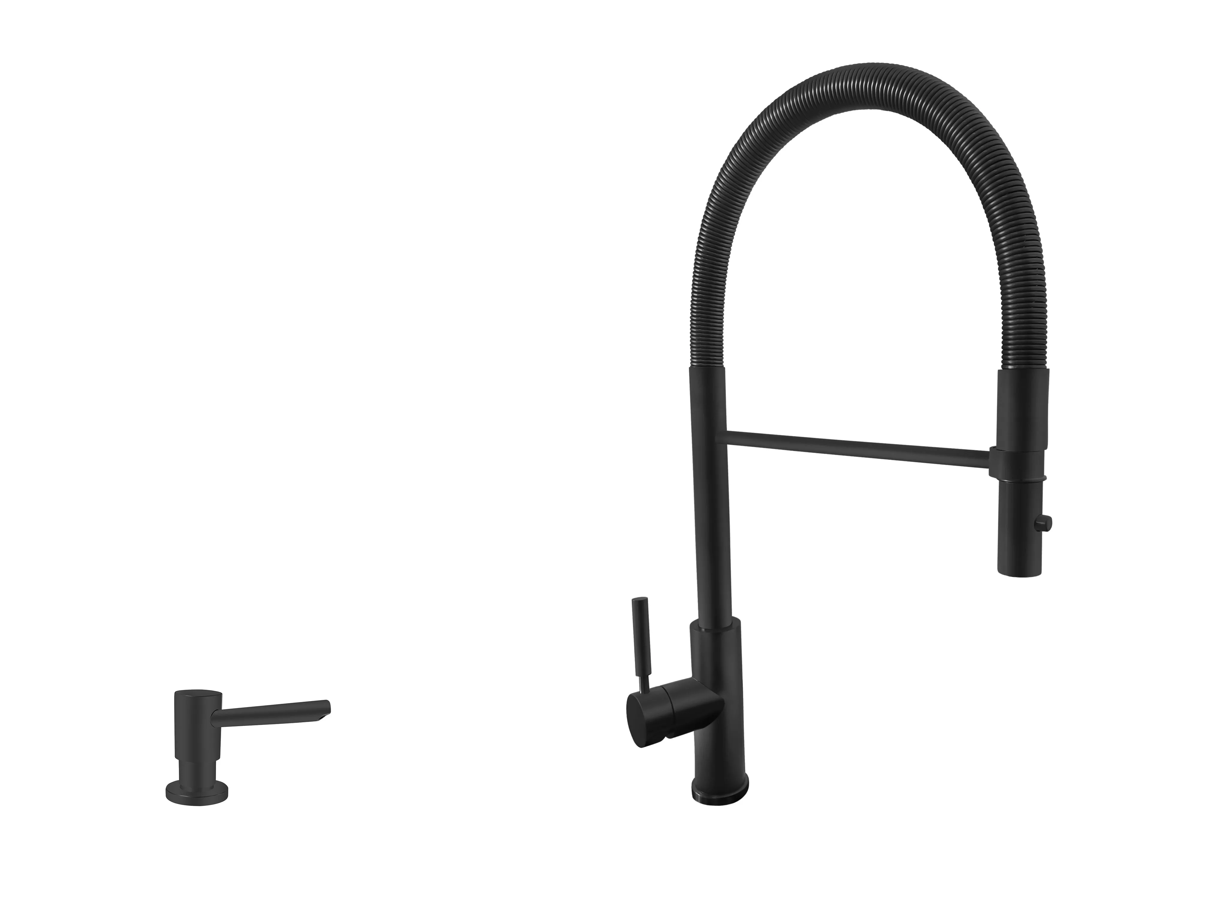 Acquaco 26.722BL-2 Balzare Pull Down Spring Kitchen Faucet 2pc. Suite