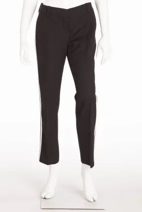 Balmain - Black  Tuxedo Style Skinny Dress Pants  - FR 40