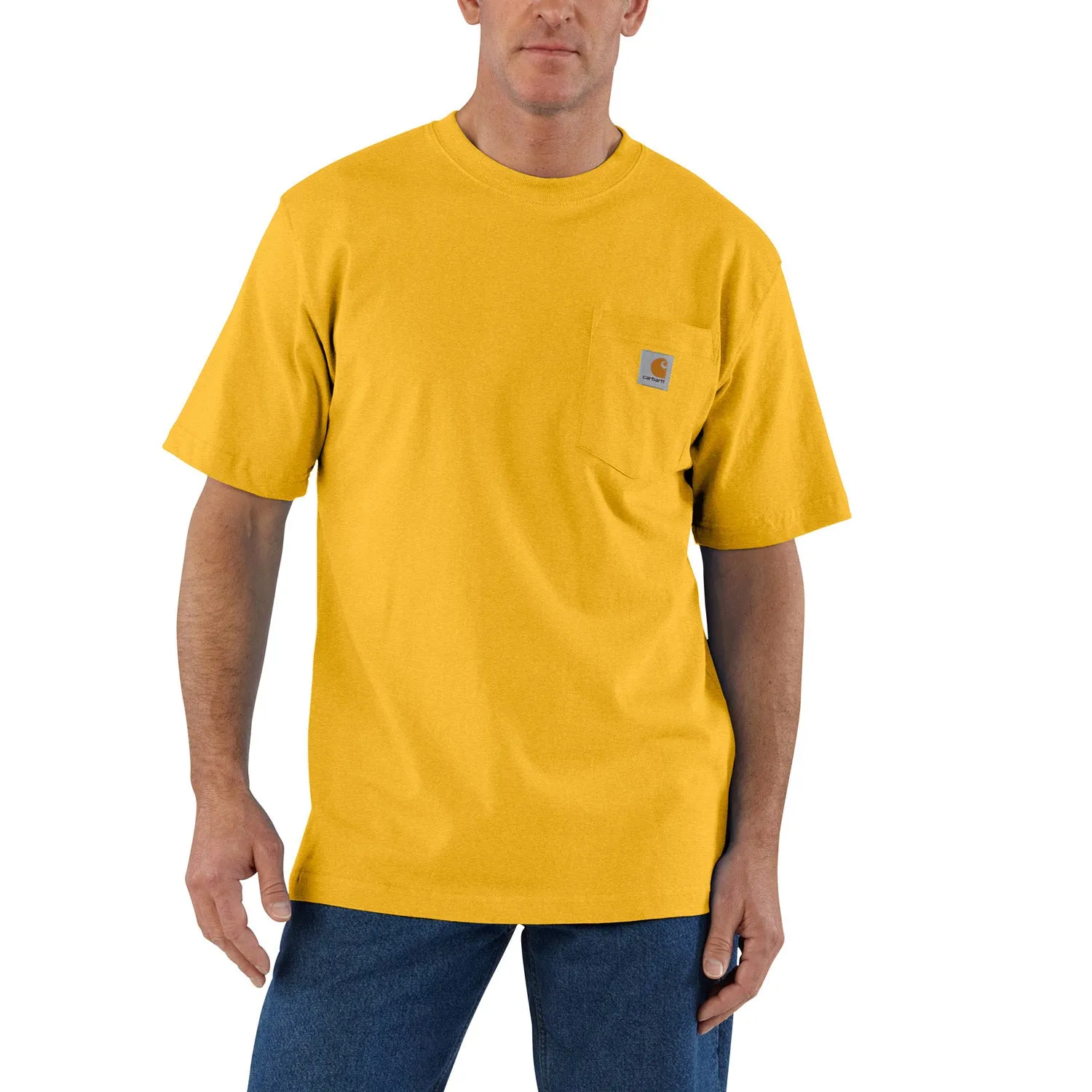 Carhartt Men's Short Sleeve Pocket T-Shirt_Honeycomb Heather