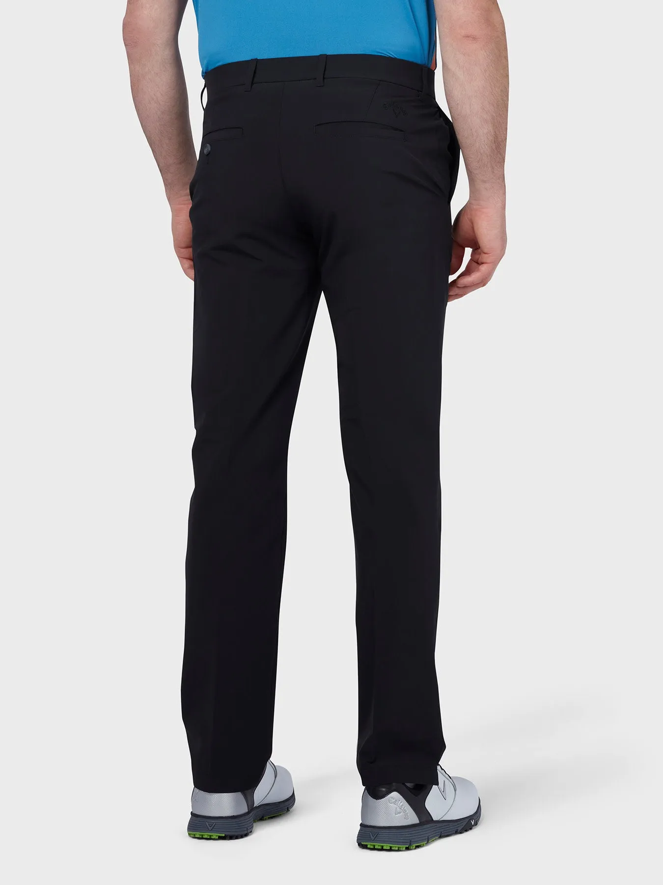 Chevron Tech Trouser In Caviar