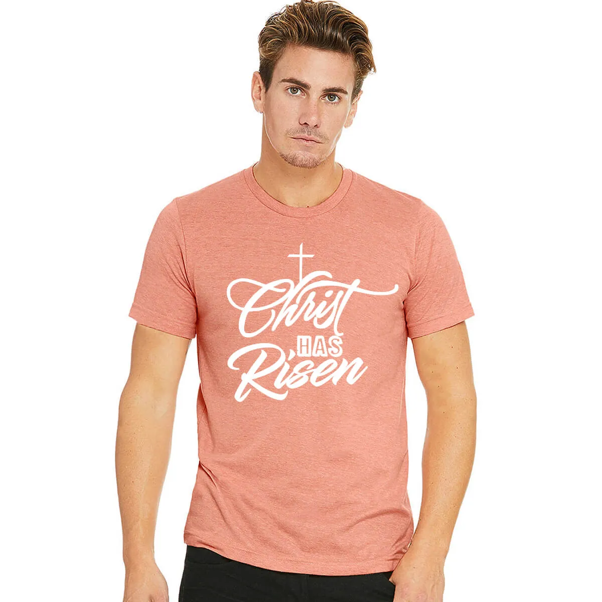 Christ Has Risen Unisex T-Shirt Jersey