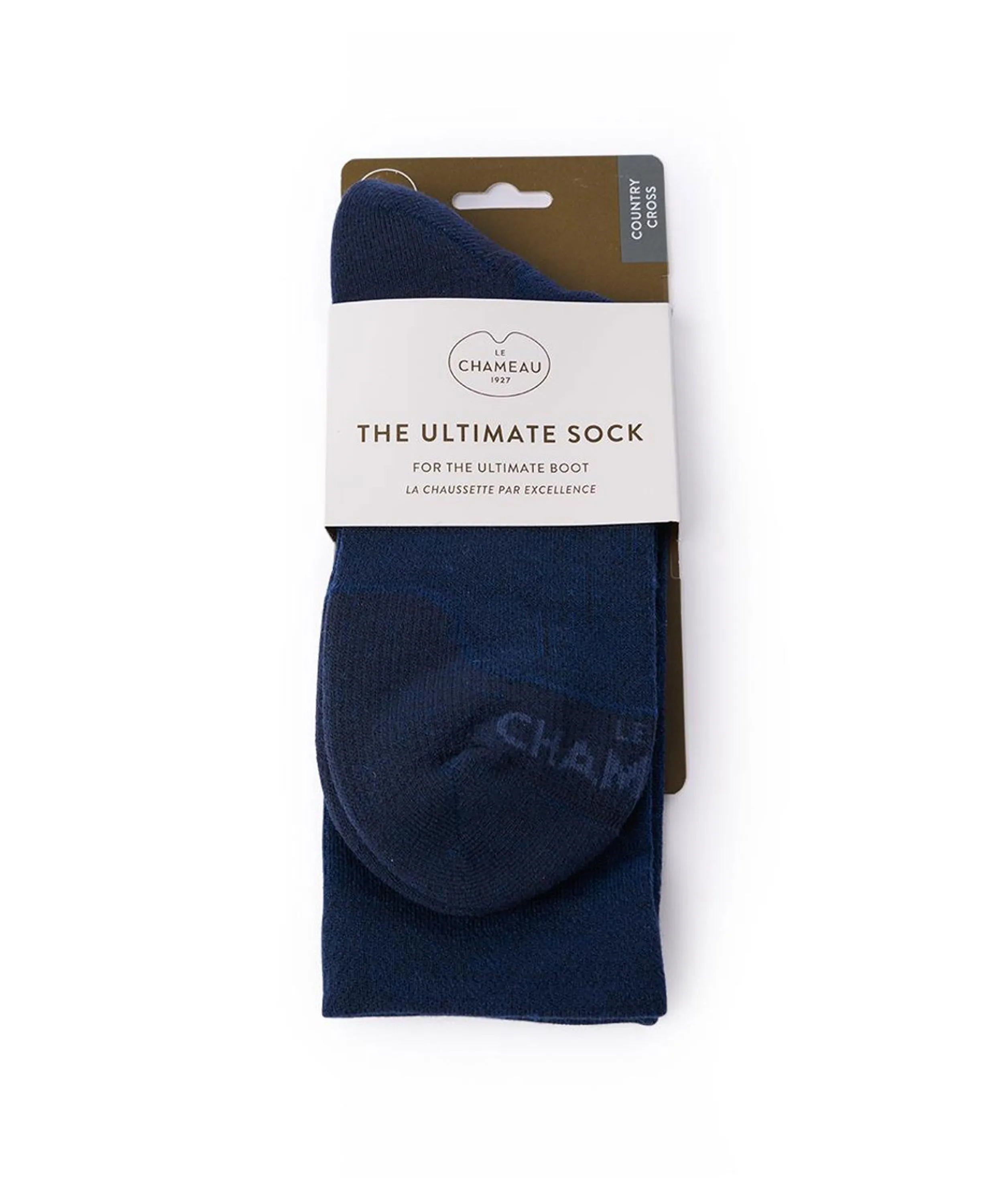 Country Cross Socks - Navy