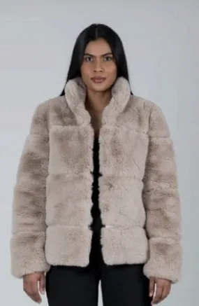 Dutch Faux Fur Jacket Natural