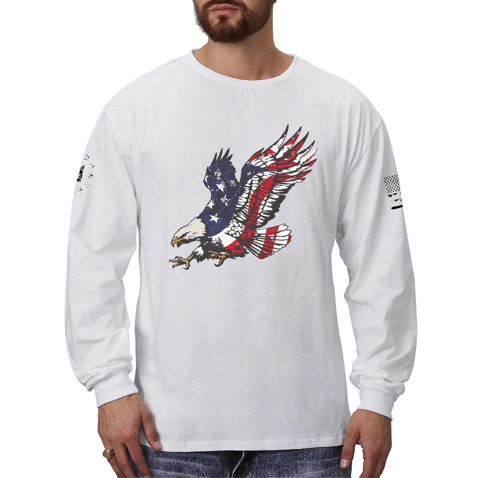 EAGLE GRAPHIC LONG SLEEVE T-SHIRT