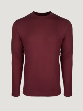 Garnet Long Sleeve Crew Neck