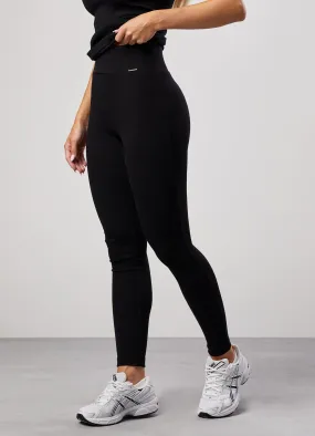 Gym King 365 Rib Legging - Black