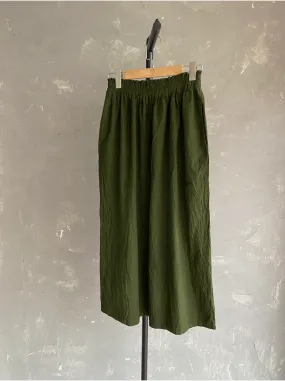 Hand Dyed Farmer's Pants in Army Green