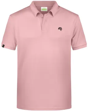 JAN 8010 ― Herren Bio-Baumwolle Polo Shirt - Soft Pink