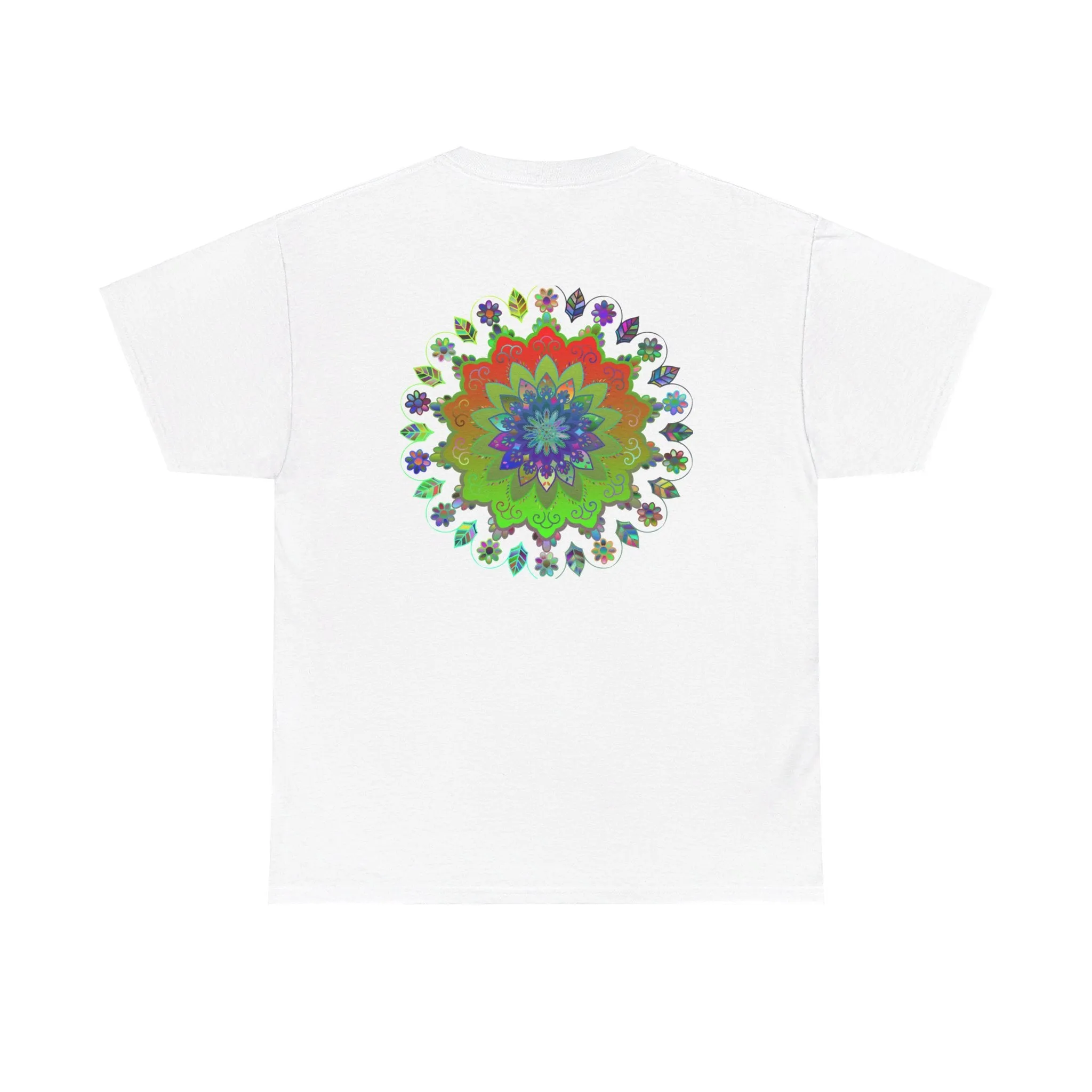 Mandala Art Yoga Mindfulness Tee 100% Cotton Unisex