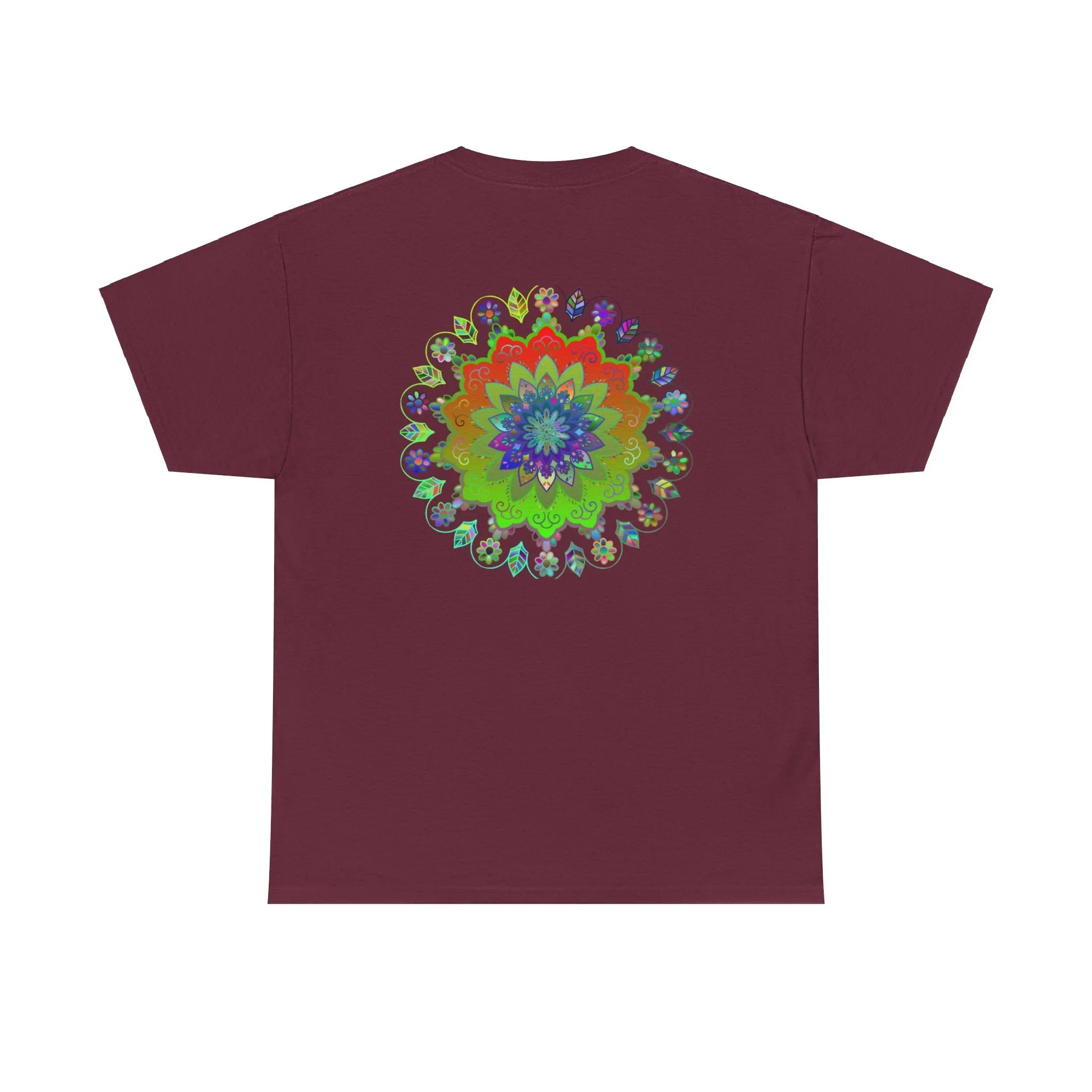 Mandala Art Yoga Mindfulness Tee 100% Cotton Unisex