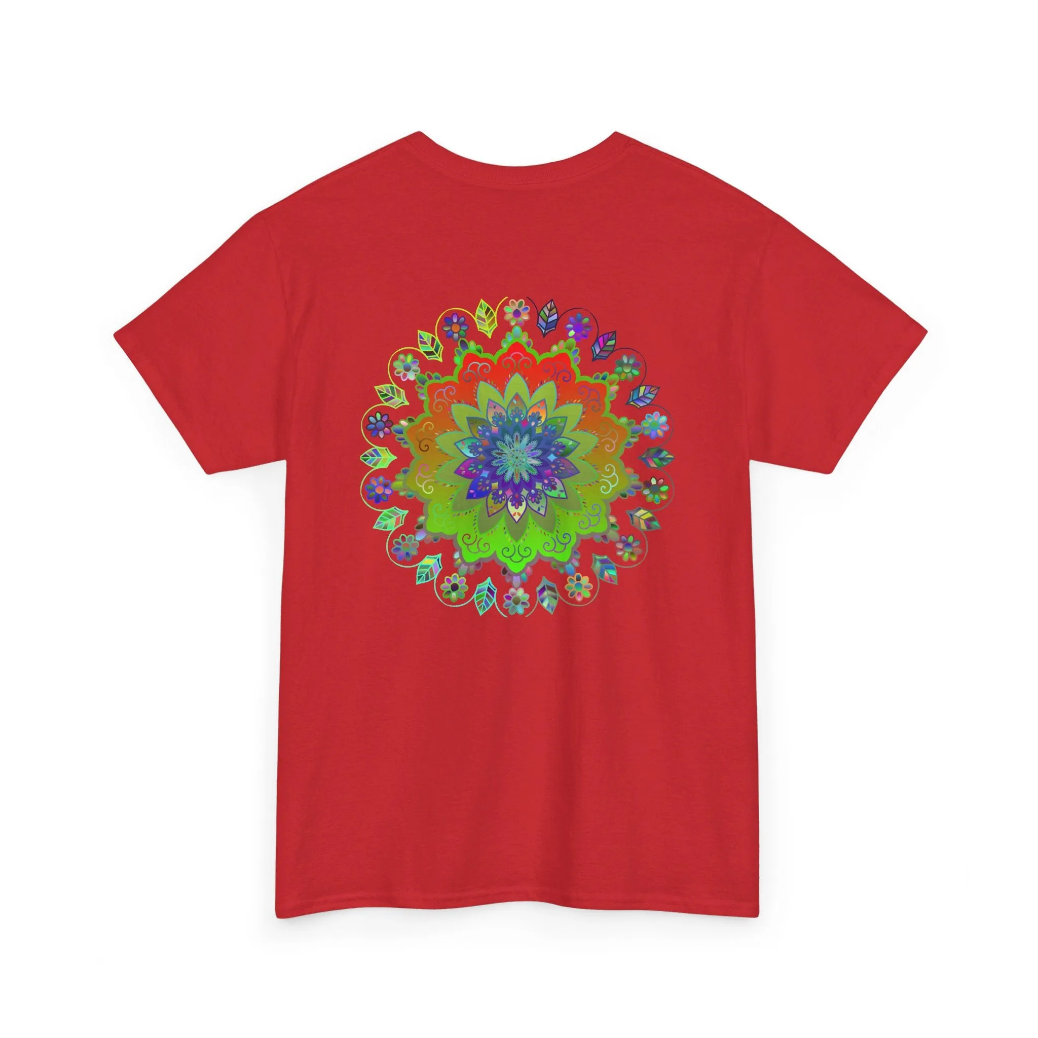 Mandala Art Yoga Mindfulness Tee 100% Cotton Unisex