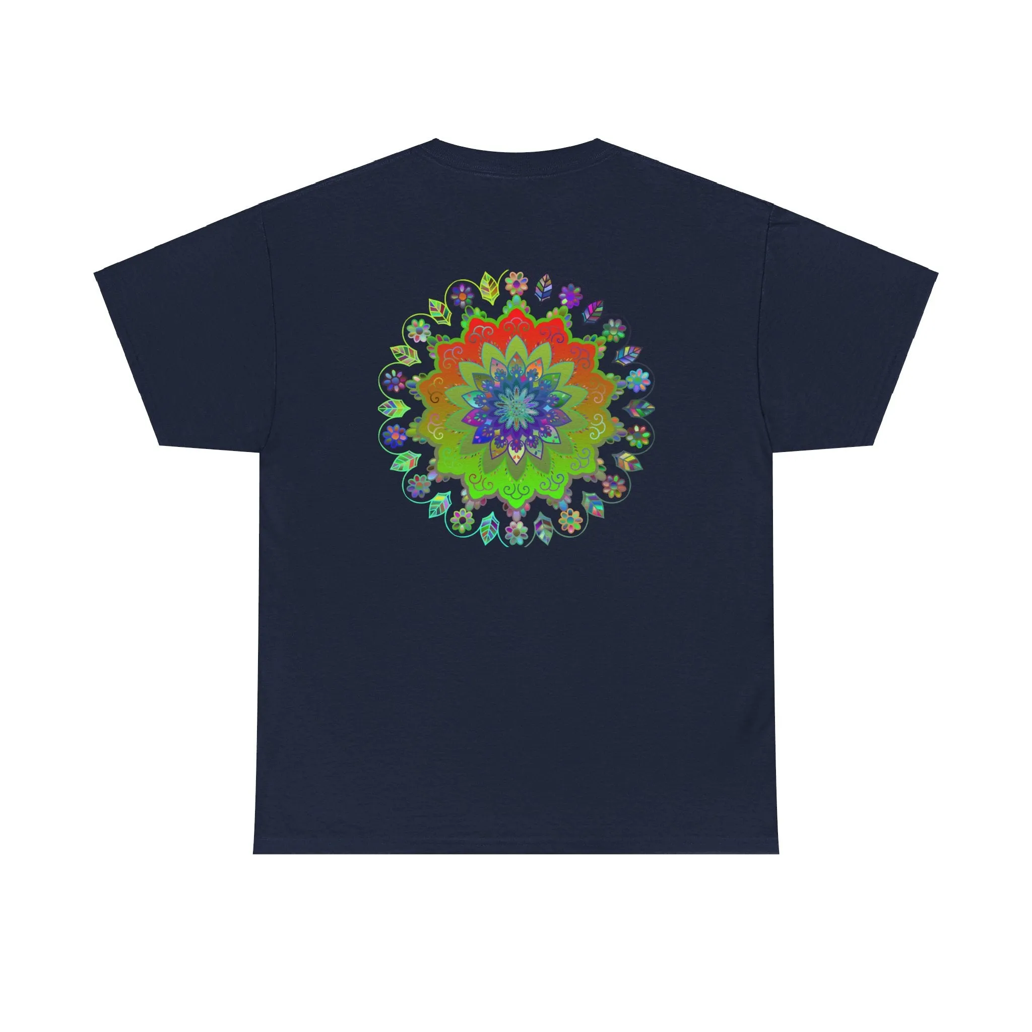 Mandala Art Yoga Mindfulness Tee 100% Cotton Unisex