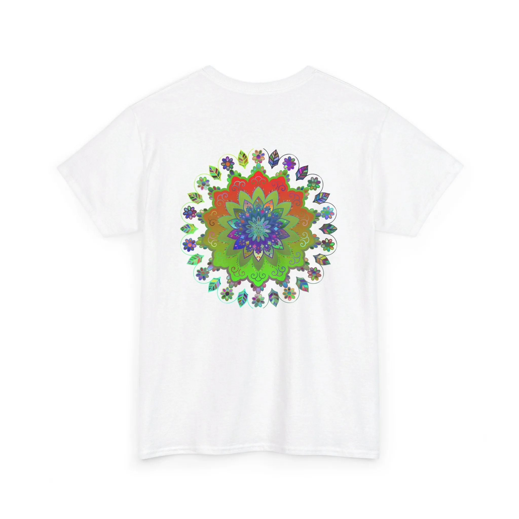 Mandala Art Yoga Mindfulness Tee 100% Cotton Unisex