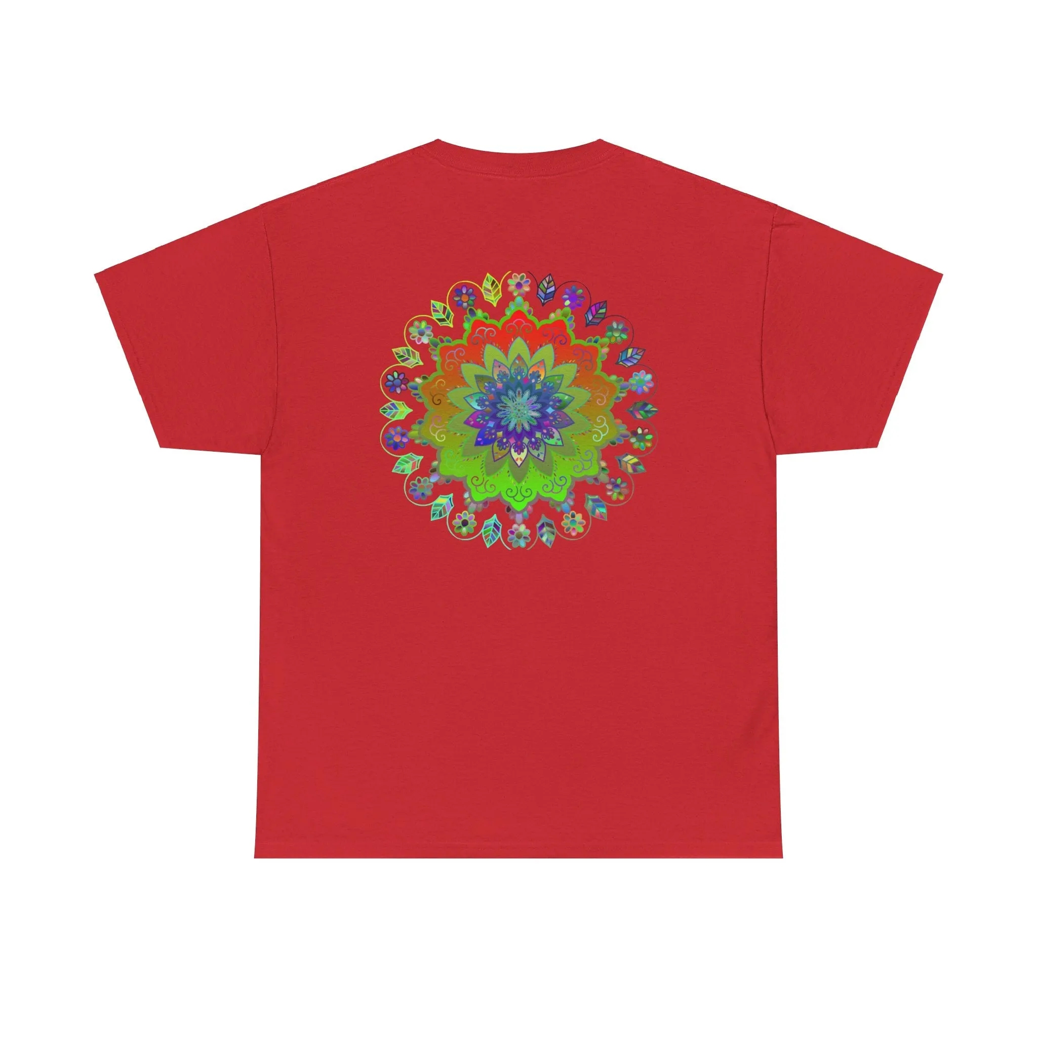 Mandala Art Yoga Mindfulness Tee 100% Cotton Unisex