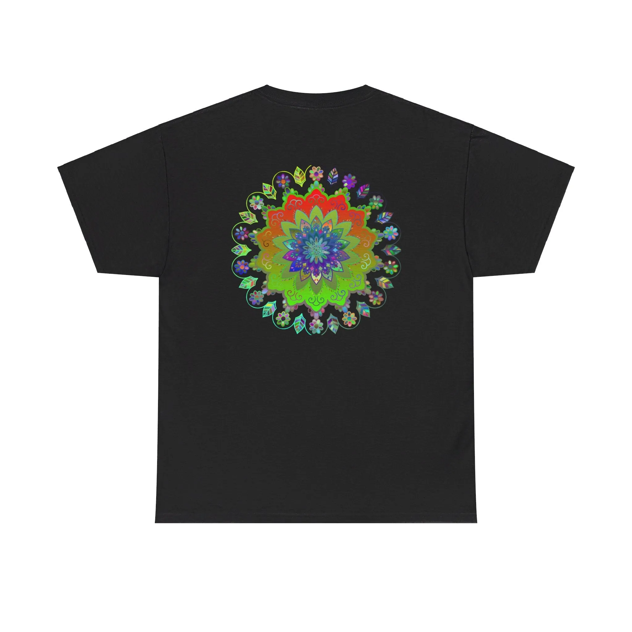 Mandala Art Yoga Mindfulness Tee 100% Cotton Unisex