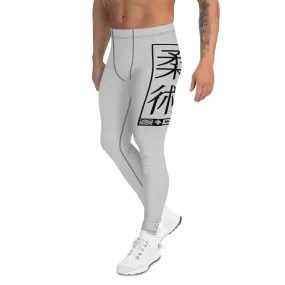 Men's Athletic Workout Leggings For Jiu Jitsu 018 - Smoke