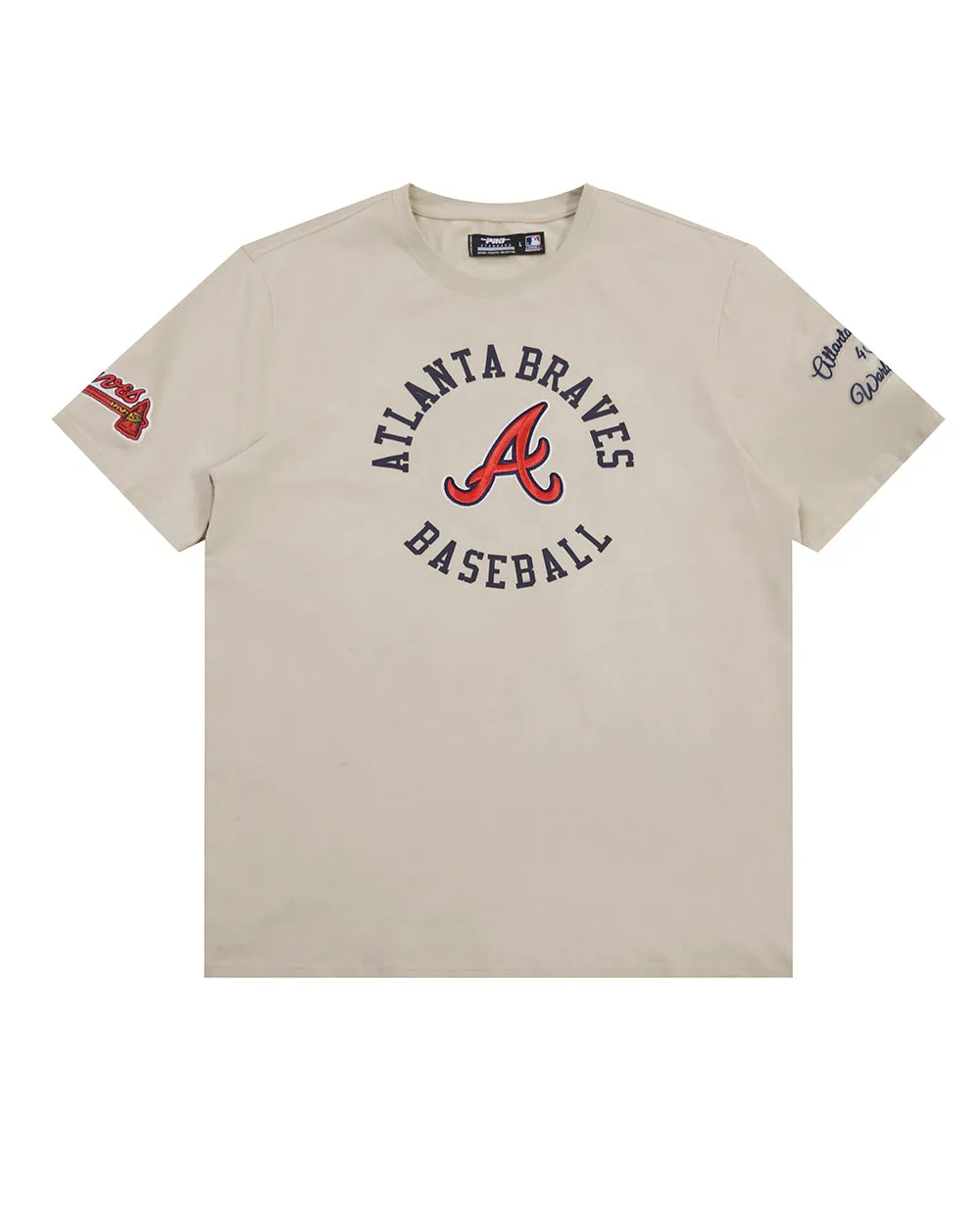 MLB ATLANTA BRAVES HYBRID MEN'S TOP (KHAKI)