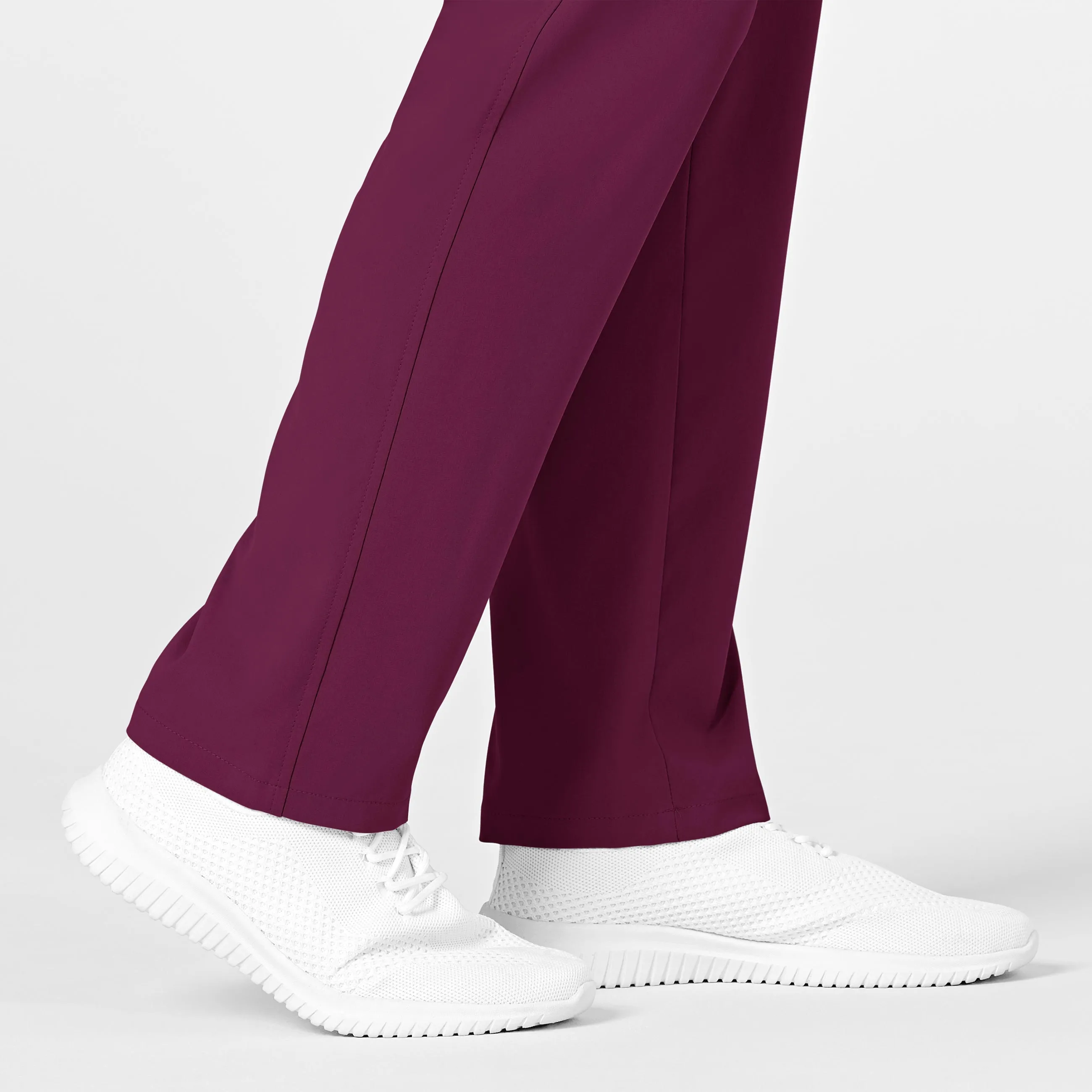 RENEW Mens Straight Slim Scrub Pant - Wine