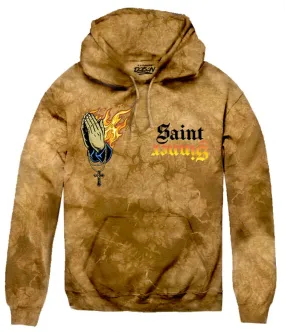 SAINT SINNER PRAYER TIE DYE HOODIE