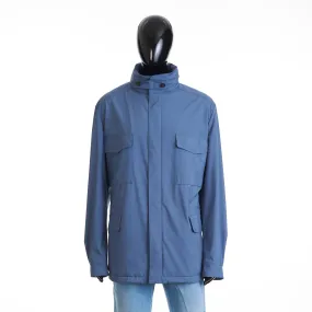 Scanda Blue Windmate Traveller Jacket -Technical Fabric - Storm System