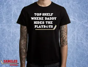 Top Shelf Playboy Hockey T-Shirt FA111