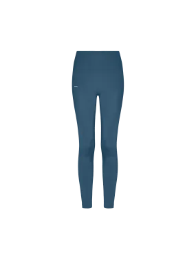 Women's Plant-Stretch Compressive Leggings—storm blue